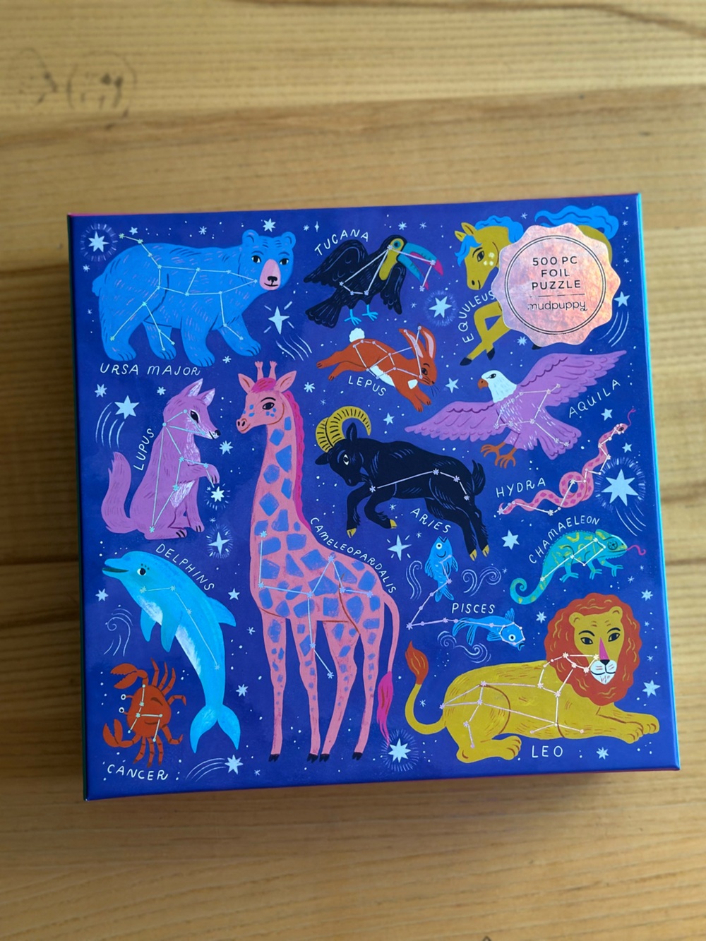 Mudpuppy Puzzle - creatures and cosmos
